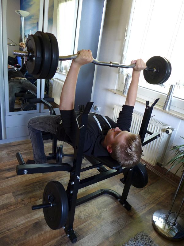 Klarfit-Hantelbank