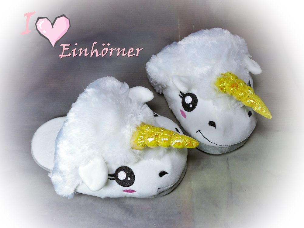 Einhornhausschue